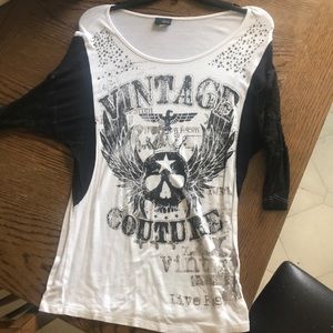 Vintage half sleeve shirt